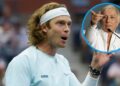 18 major singles titles, 31 major women’s doubles titles Tennis Legend shocked, as Andrey Rublev ‘beats himself’ after what transpired to his Exit On….