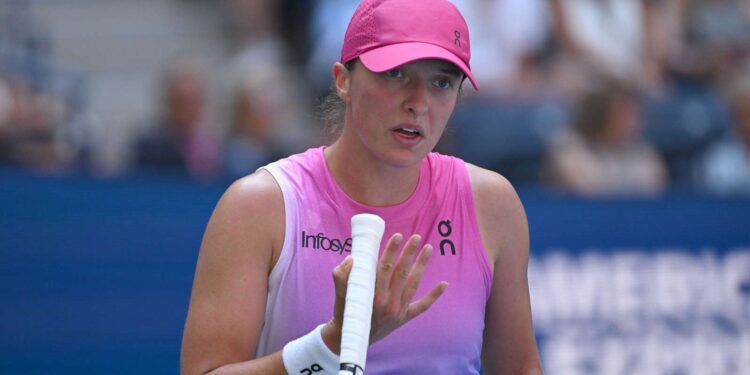 Iga Swiatek halts practice to crash Sky Sports after hearing rival criticism as she loss WTA Finals semi-final spot to….