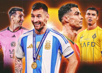 Lionel Messi’s ultimate dig at Cristiano in million-dollar text for Lyon’s Argentina player