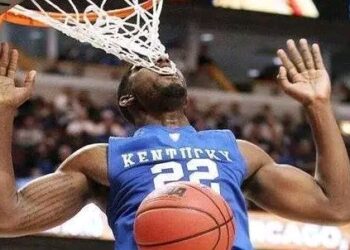 Alex  Carey got his caught in the net last night