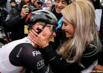 “Elle est la petite amie de Tadej Pogačar, mais elle n’agit pas du tout comme telle” – Patrick Lefevere raconte sa première rencontre avec Urška Žigart….