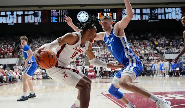 Latest bracketology projections for Alabama basketball after Missouri, Kentucky.See full details below