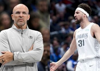 “Vibes in Dallas are disastrous” – NBA fans react to Jason Kidd’s highly critical comments about Klay Thompson’s defense