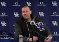 Coach Pope Press Conference ahead of the Kentucky Wildcats’ upcoming matchup against the Auburn.