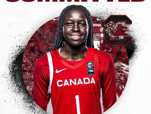 BREAKING NEWS 5-star No. 4 prospect in the 2025 class, SF Agot Makeer has committed to south Carolina boosting the team’s quality and depth. Welcome to South Carolina.