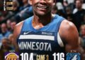 Timberwolves Pull Away in Second Half to Defeat Lakers, Take 2-1 Series Lead”