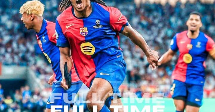 Barcelona Beat Real Madrid for the Third Time This Season to Lift the Copa del Rey..