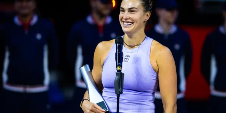 Aryna Sabalenka plans £97k spending spree…