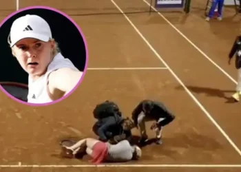 Encouraging health news for British star Fran Jones following a concerning on-court collapse.