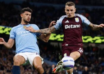 Manchester City Secure Dramatic 2-1 Victory Over Aston Villa..