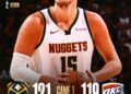 Jokić Leads Denver Comeback as Nuggets Take Game 1 with Stellar Team Effort..
