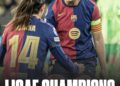 BARÇA FEMENÍ ARE CHAMPIONS OF SPAIN ONCE AGAIN
