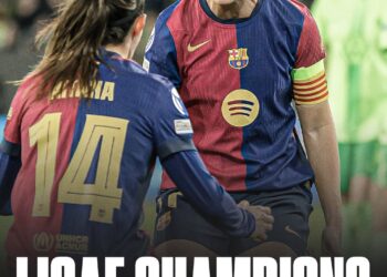 BARÇA FEMENÍ ARE CHAMPIONS OF SPAIN ONCE AGAIN