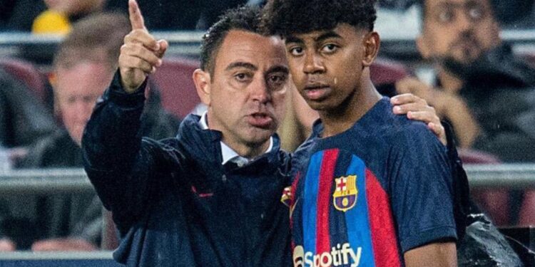Lamine Yamal: “I’d like to thank Xavi, without him this was not gonna be possible”