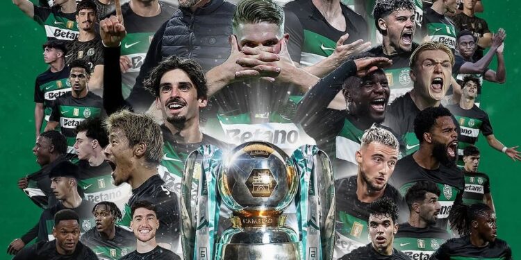 Sporting Clube de Portugal Win the League Again, Making History!  Lisbon, Portugal – May 2025