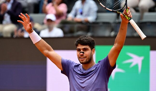 Carlos Alcaraz issues warning to Jack Draper before their Italian Open showdown.