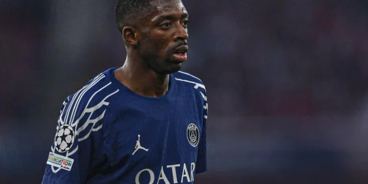 PSG Sweat Over Dembélé’s Fitness Ahead of Champions League Clash With Arsenal..