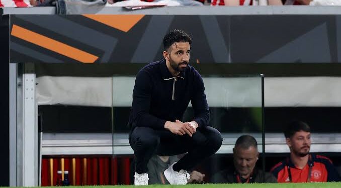 Ruben Amorim said Manchester United must “take a risk” by rotating players to prioritize Europa League glory..