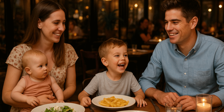 Wout Van Aert en zijn gezin genieten van een gezellige familiediner…See more…