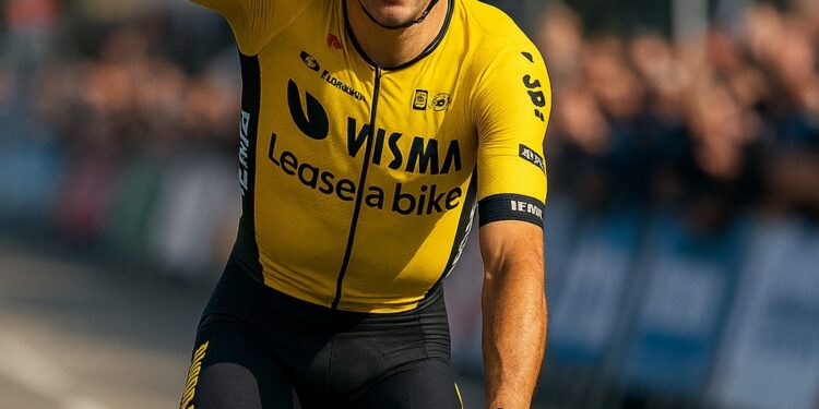 Wout van Aert grijpt net naast de zege in de ochtendkoers – een prestatie vol kracht en karakter… See more…